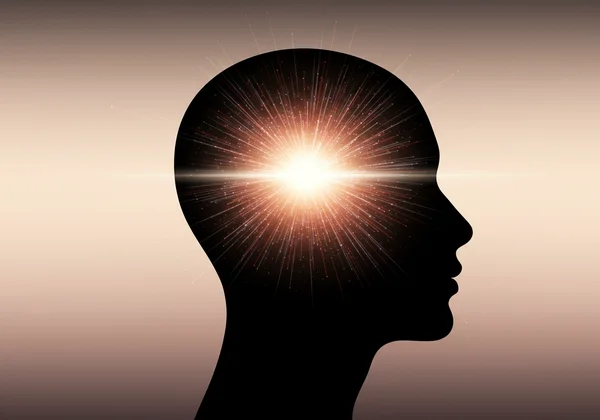 Person contemplating, representing self-insight, NPI test